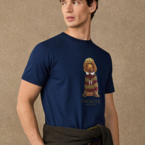 t-shirt HACKETT coupe regular harry avec motif graphique 06X8