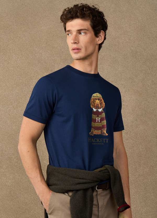 t-shirt HACKETT coupe regular harry avec motif graphique 06X8