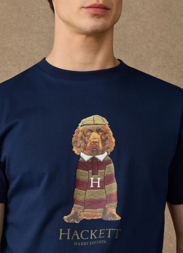 t-shirt HACKETT coupe regular harry avec motif graphique 06X8 – Image 2