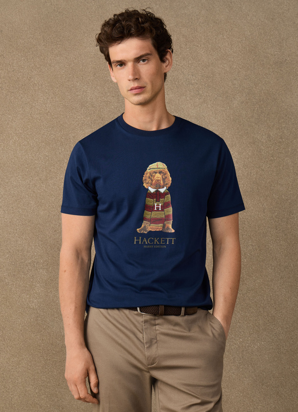 t-shirt HACKETT coupe regular harry avec motif graphique 06X8 – Image 3