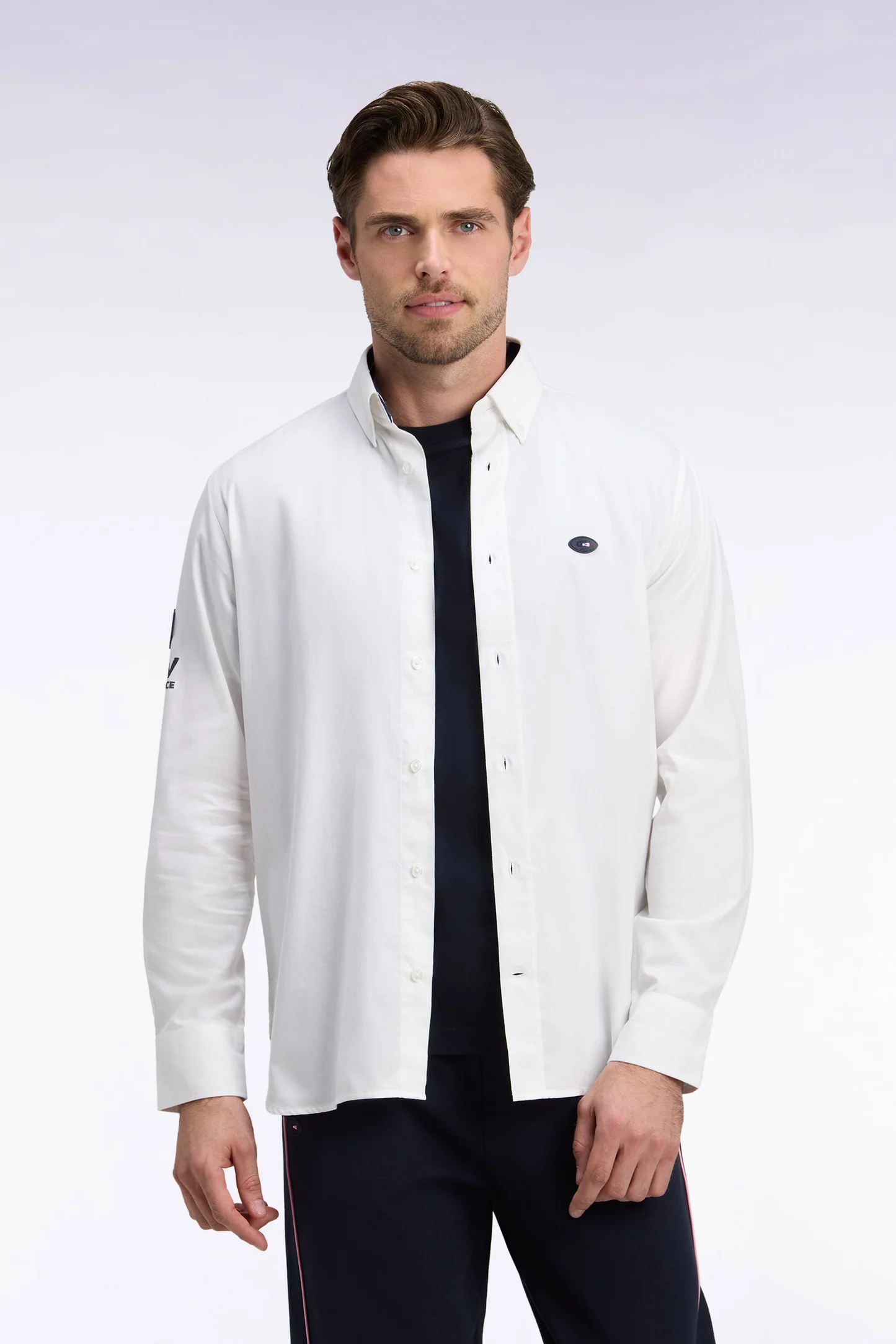 Chemise EDEN PARK XV de France en coton blanc patch dos 06RQ – Image 2
