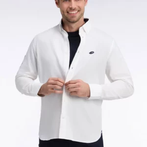 Chemise EDEN PARK XV de France en coton blanc patch dos 06RQ