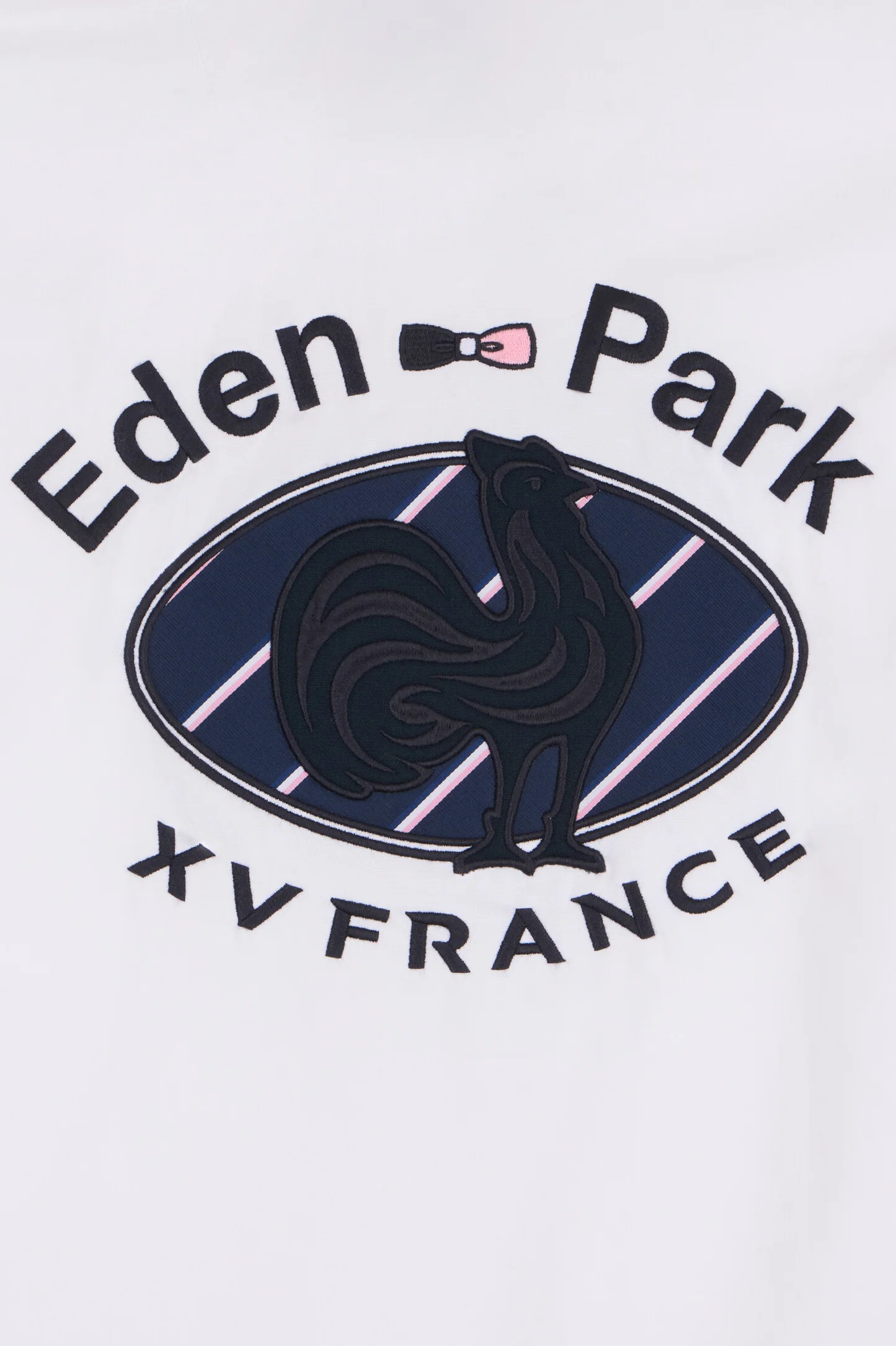 Chemise EDEN PARK XV de France en coton blanc patch dos 06RQ – Image 5