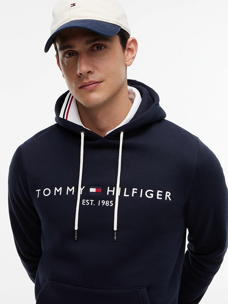 Sweat TH à capuche à logo en molleton flex 06SU – Image 2