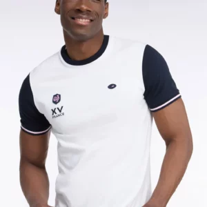 T-shirt manches courtes blanc XV de France EDEN PARK 06V6