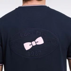 T-shirt manches courtes marine EDEN PARK 06V3