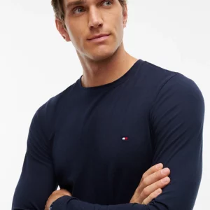 T-shirt slim TH en jersey à manches longues 06U3