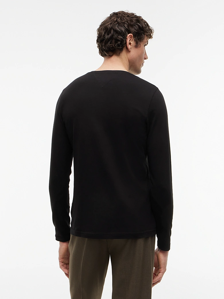 T-shirt slim TH en jersey à manches longues 06U2 – Image 4