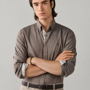 chemise HACKETT coupe ajustée flanelle multi passepoils 06X6