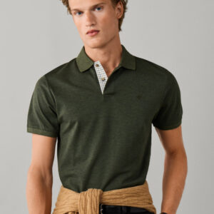 polo coupe regular HACKETT à manches courtes mercerisé 06XE