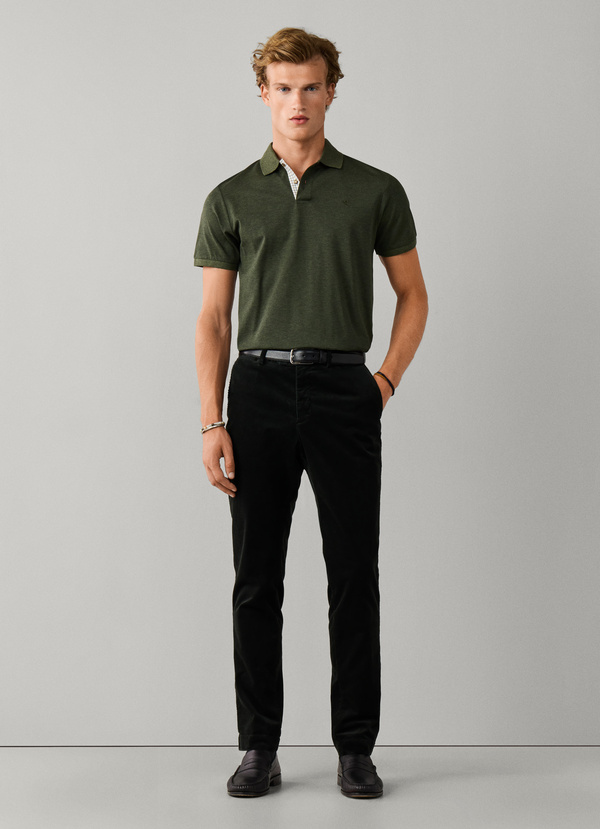 polo coupe regular HACKETT à manches courtes mercerisé 06XE – Image 4